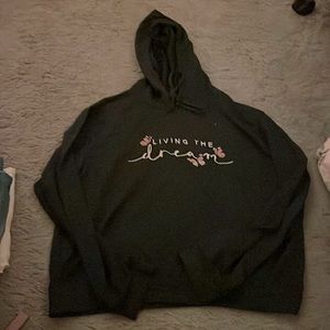 Navy blue cute sweatshirt